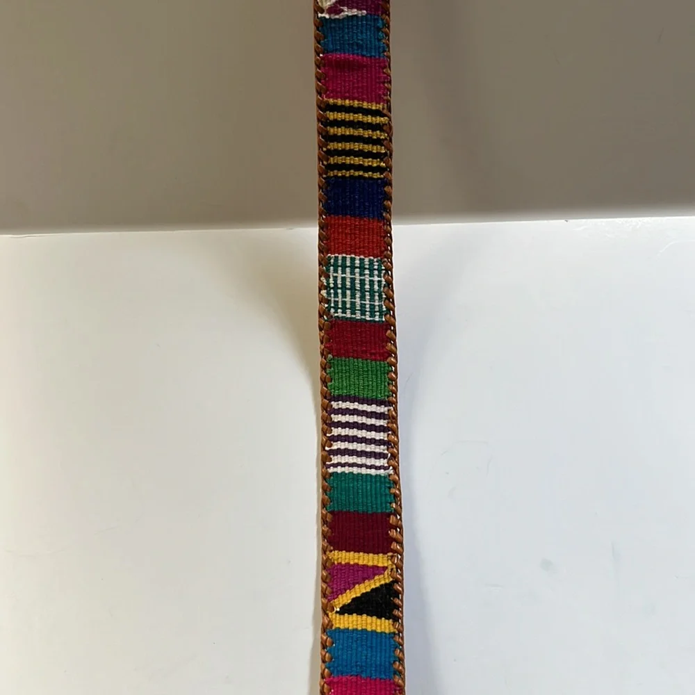 Handmade belt from Guatemala 28”